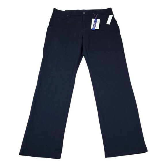 Gloria Vanderbilt Amanda Dream Jeans Tapered Leg Blue Size 16 Magical Stretch - Picture 1 of 9